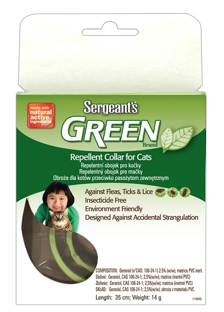 Green obojek pro kočky 35cm - exp. 09/2017 Green obojek pro kočky 35cm - exp. 09/2017